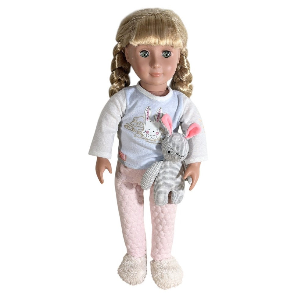 by Battat- Jovie 18" Regular Non-Posable‎ Pajama Fashion Doll- for Ages 3 & Up